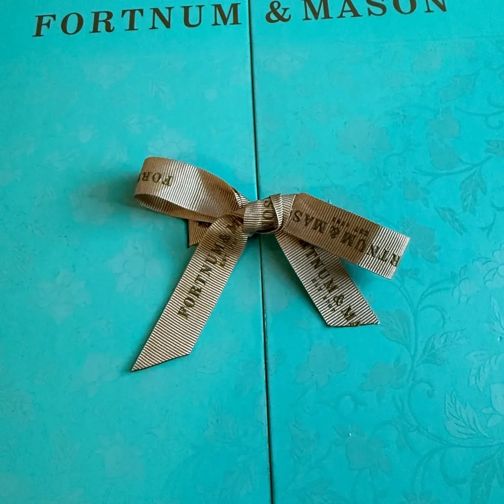 Fortnum & Mason Turquoise Empty Gift Box